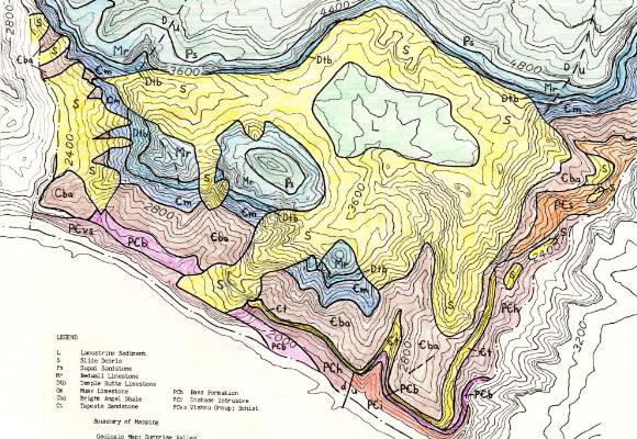 Surprise Valley Geologic Map